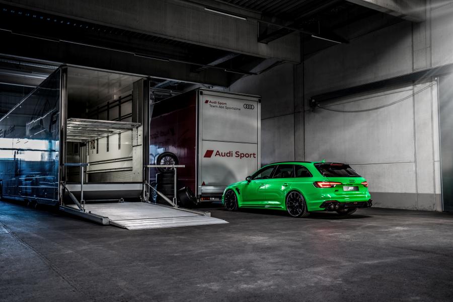  Audi RS4+ Gloss Green by ABT (B9) 2019 года  (фото 5 из 16)